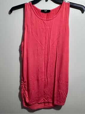 Coin 1804 Pink Sleeveless Tank Top Size XL Salmon (1221)